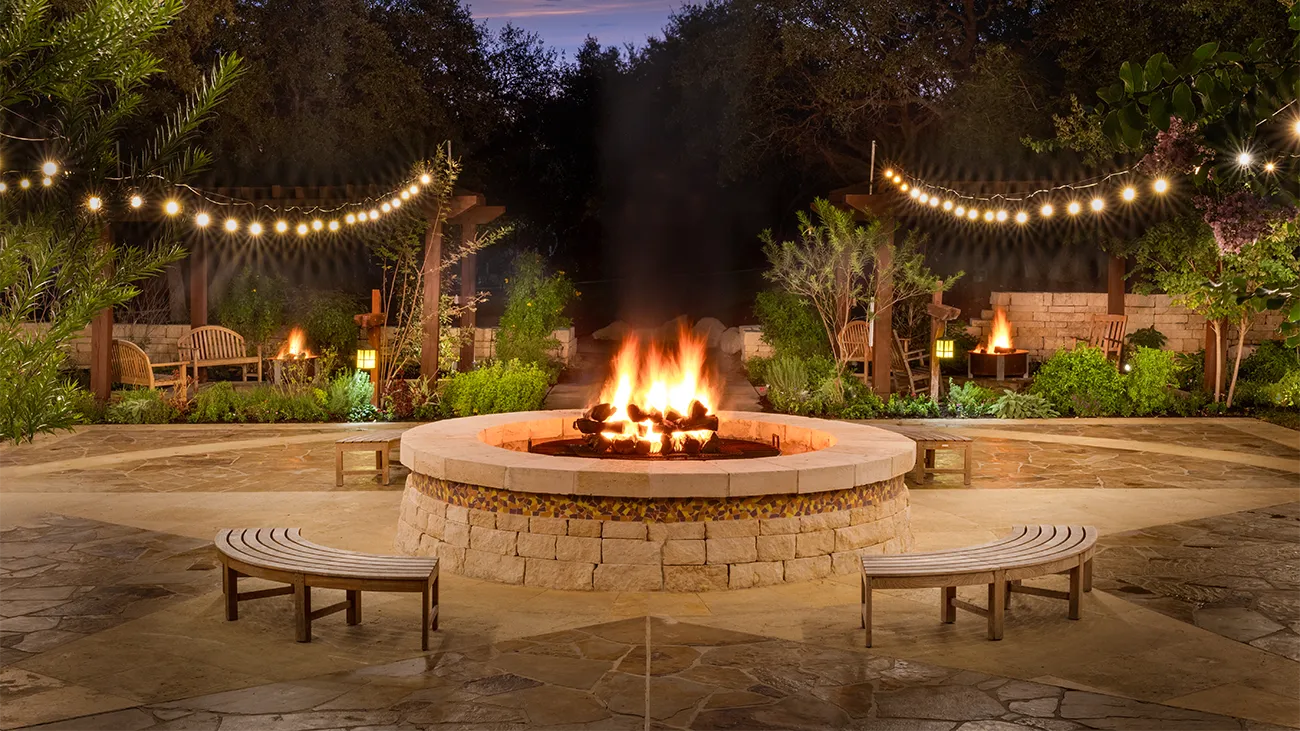 Firepit at Hyatt Vacation Club at Wild Oak Ranch