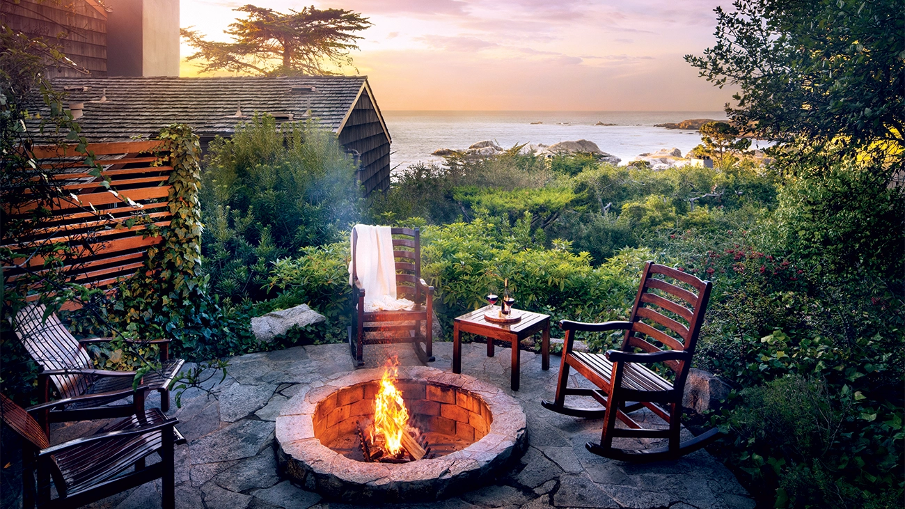 Best Outdoor Fire Pits at California Inns